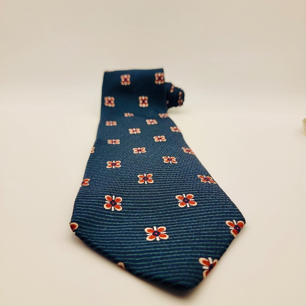 Innocenti Floral Necktie Silk‎ Striped Business Career Party